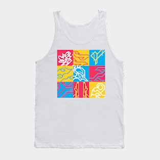 pattern culture java Tank Top